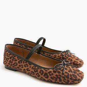 JCrew Factory Leopard Print Ballet Flats